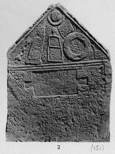 The inscription RIL 151, Pl. V.2 = CIL 5220 / 17395 is a Latin-Libyco-Berber bilingual discovered at Kef Beni Feredj in the Cheffia valley in northeastern Algeria near the Tunisian border. 